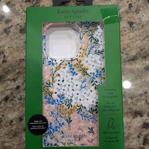 Kate Spade Floral iPhone 15 Pro Case